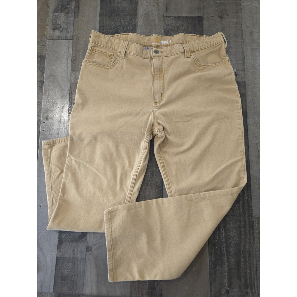 Carhartt Relaxed‎ Straight Rigby Canvas Pants Hickory size 40×30
